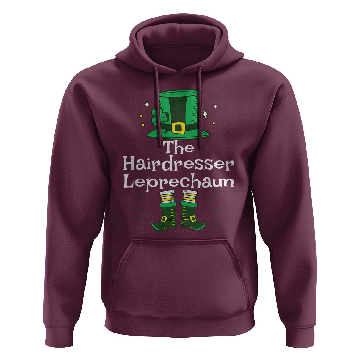 The Hairdresser Leprechaun Matching Group Hoodie Festive St Patricks Day Squad Hairdressers