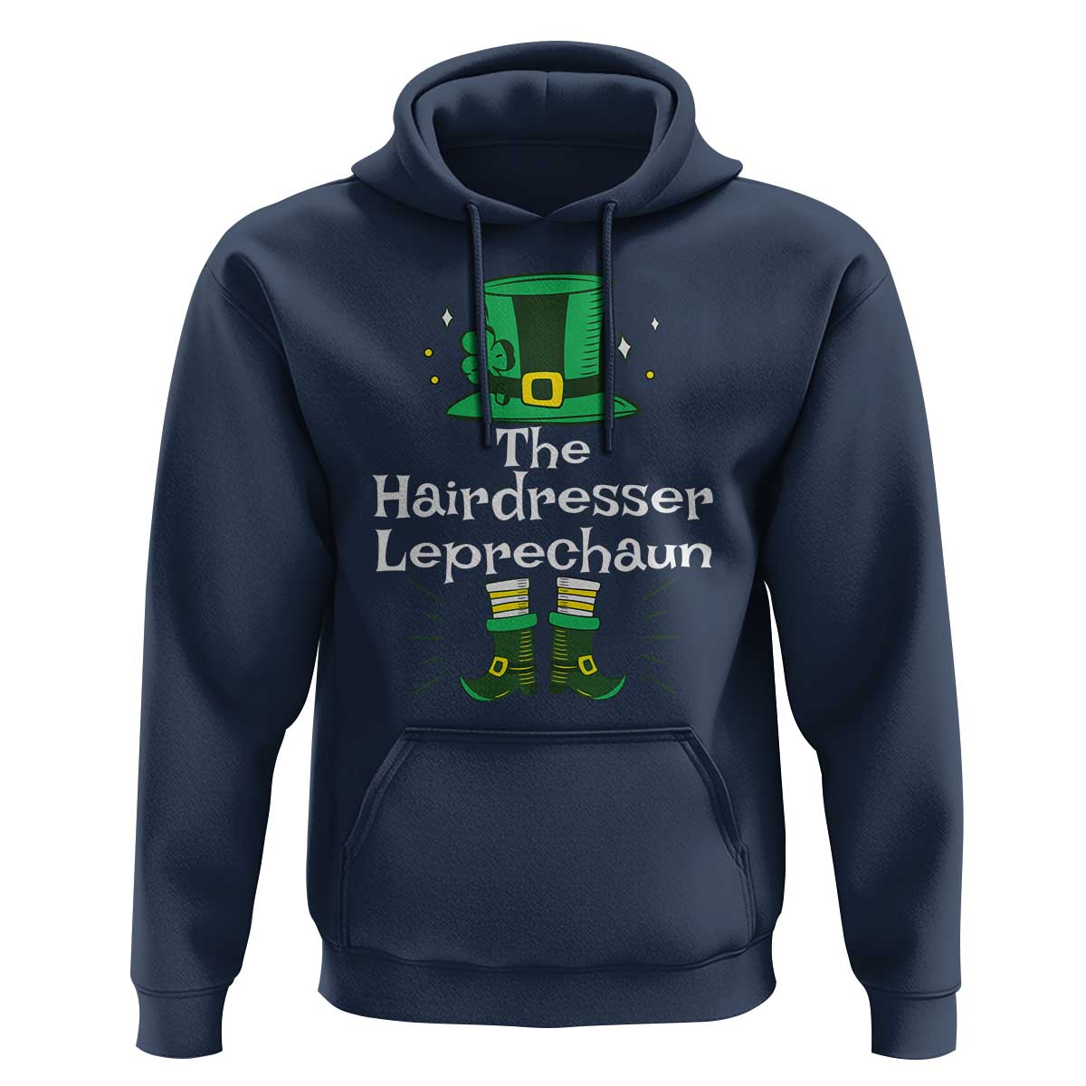 The Hairdresser Leprechaun Matching Group Hoodie Festive St Patricks Day Squad Hairdressers