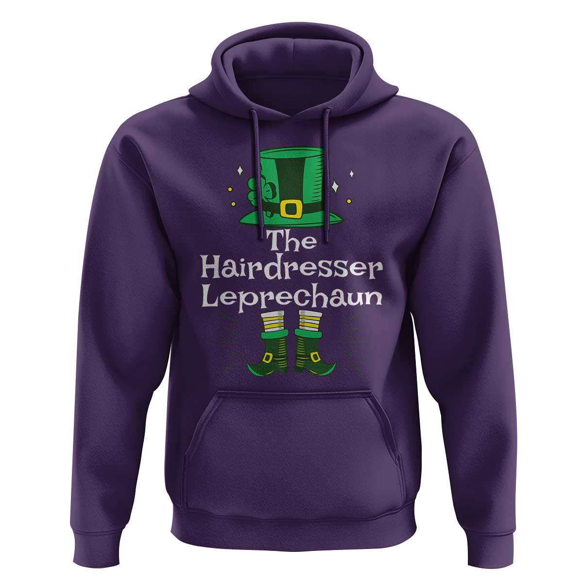 The Hairdresser Leprechaun Matching Group Hoodie Festive St Patricks Day Squad Hairdressers