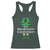 The Hairdresser Leprechaun Matching Group Racerback Tank Top Festive St Patricks Day Squad Hairdressers