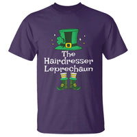 The Hairdresser Leprechaun Matching Group T Shirt Festive St Patricks Day Squad Hairdressers