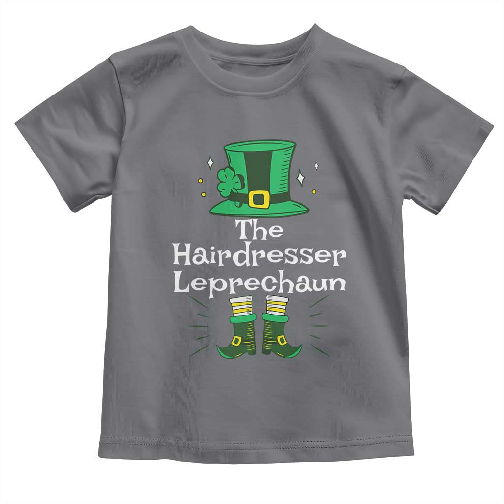 The Hairdresser Leprechaun Matching Group Toddler T Shirt Festive St Patricks Day Squad Hairdressers