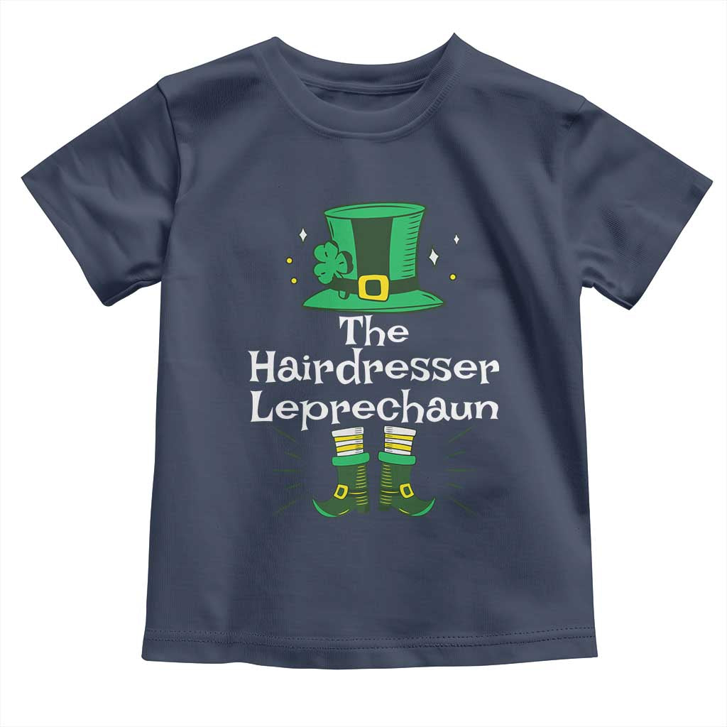 The Hairdresser Leprechaun Matching Group Toddler T Shirt Festive St Patricks Day Squad Hairdressers