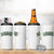 St Patricks Day Lucky Shamrock 4 in 1 Can Cooler Tumbler Vintage Minimalist