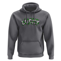 St Patricks Day Lucky Shamrock Hoodie Vintage Minimalist