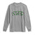 St Patricks Day Lucky Shamrock Long Sleeve Shirt Vintage Minimalist
