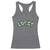 St Patricks Day Lucky Shamrock Racerback Tank Top Vintage Minimalist