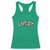 St Patricks Day Lucky Shamrock Racerback Tank Top Vintage Minimalist