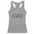 St Patricks Day Lucky Shamrock Racerback Tank Top Vintage Minimalist