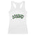 St Patricks Day Lucky Shamrock Racerback Tank Top Vintage Minimalist