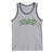 St Patricks Day Lucky Shamrock Tank Top Vintage Minimalist
