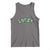 St Patricks Day Lucky Shamrock Tank Top Vintage Minimalist