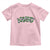 St Patricks Day Lucky Shamrock Toddler T Shirt Vintage Minimalist
