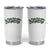 St Patricks Day Lucky Shamrock Tumbler Cup Vintage Minimalist