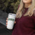 St Patricks Day Lucky Shamrock Tumbler Cup Vintage Minimalist