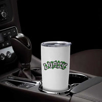 St Patricks Day Lucky Shamrock Tumbler Cup Vintage Minimalist