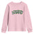 St Patricks Day Lucky Shamrock Youth Sweatshirt Vintage Minimalist