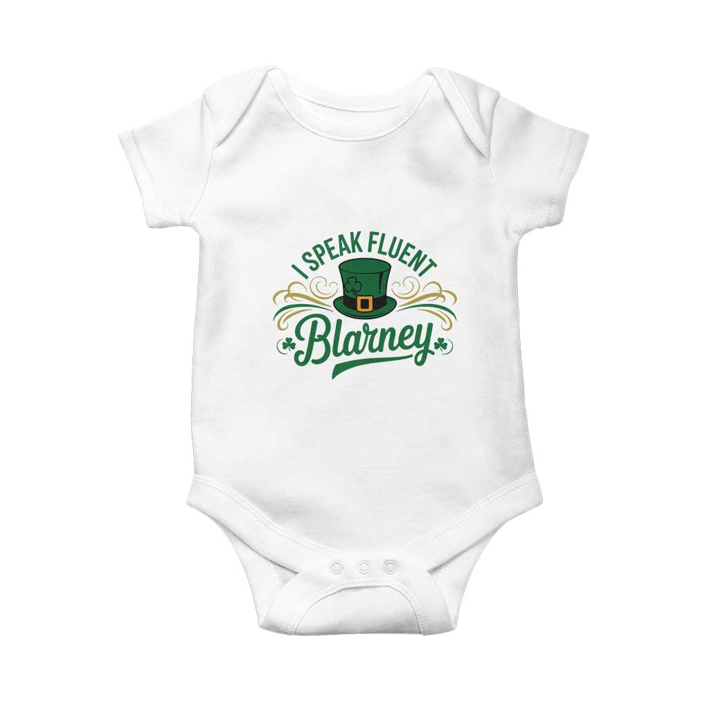 I Speak The Blarney Baby Onesie Funny Irish St. Patrick’s Day