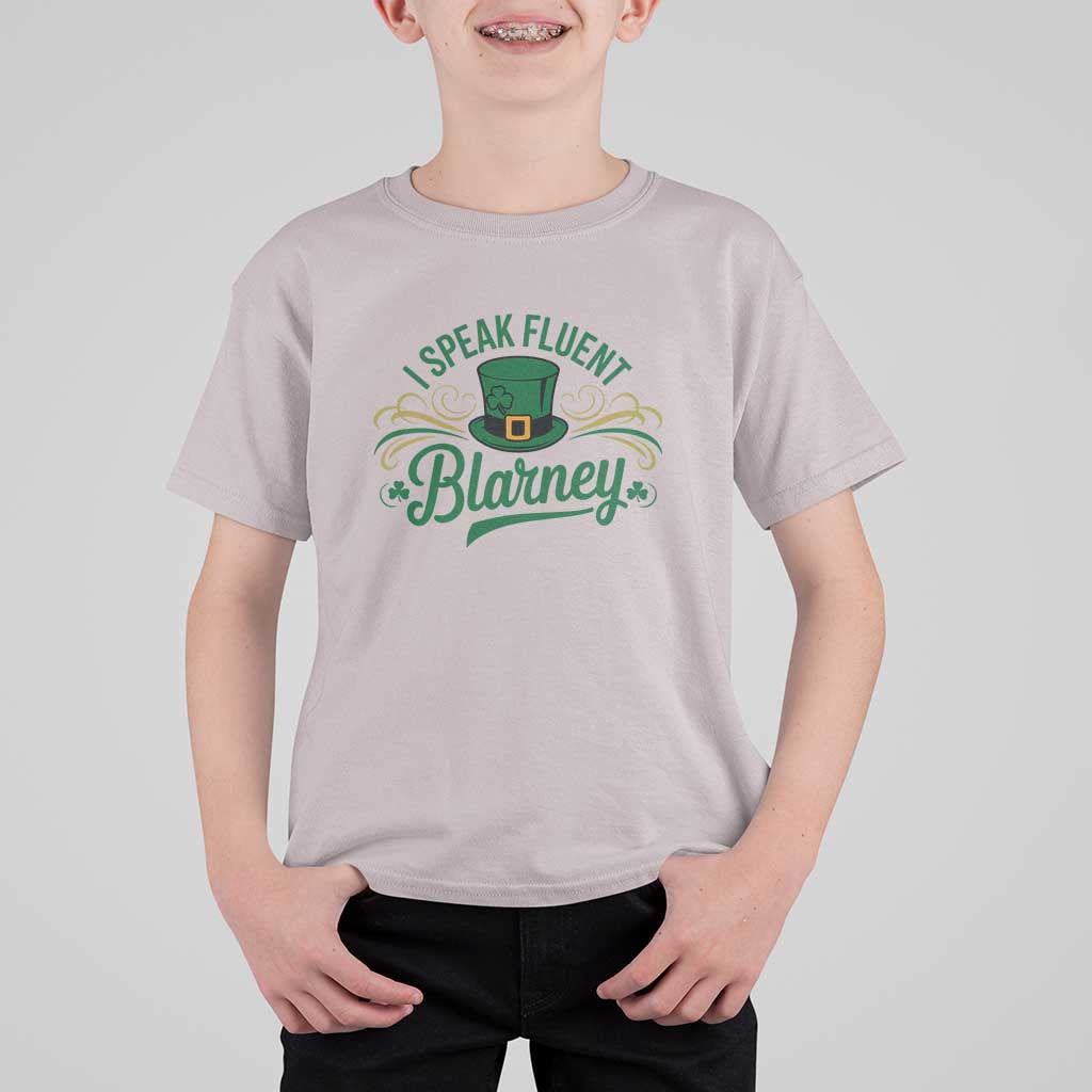 I Speak The Blarney T Shirt For Kid Funny Irish St. Patrick’s Day