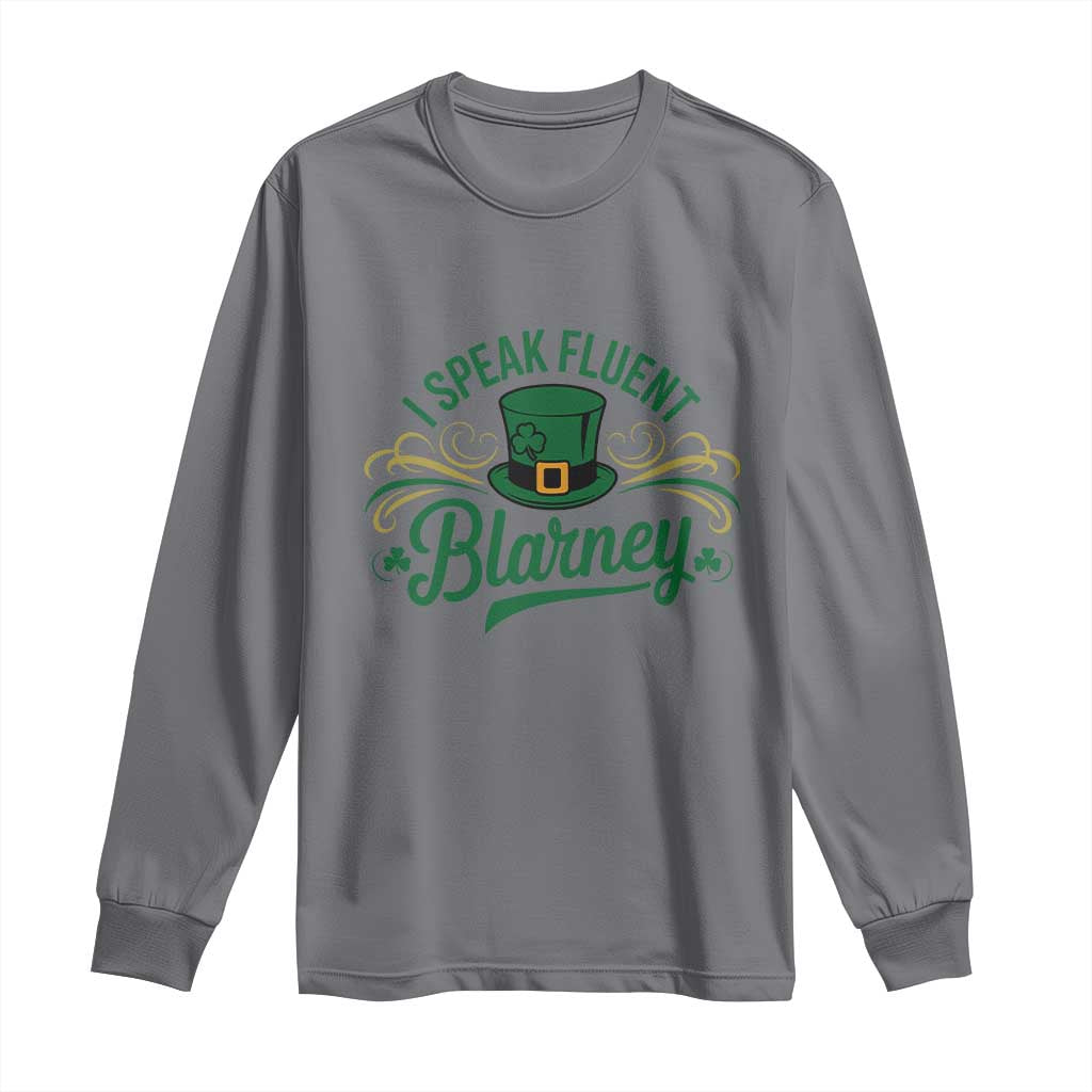 I Speak The Blarney Long Sleeve Shirt Funny Irish St. Patrick’s Day