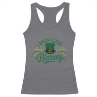 I Speak The Blarney Racerback Tank Top Funny Irish St. Patrick’s Day