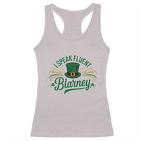 I Speak The Blarney Racerback Tank Top Funny Irish St. Patrick’s Day
