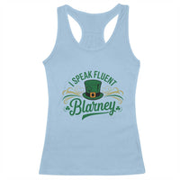 I Speak The Blarney Racerback Tank Top Funny Irish St. Patrick’s Day
