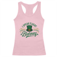 I Speak The Blarney Racerback Tank Top Funny Irish St. Patrick’s Day
