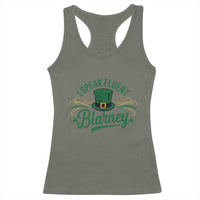 I Speak The Blarney Racerback Tank Top Funny Irish St. Patrick’s Day