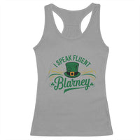 I Speak The Blarney Racerback Tank Top Funny Irish St. Patrick’s Day