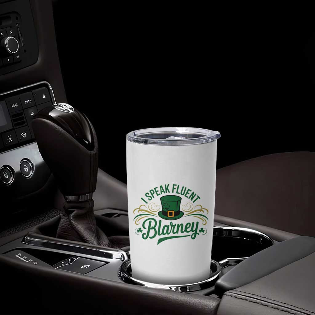 I Speak The Blarney Tumbler Cup Funny Irish St. Patrick’s Day