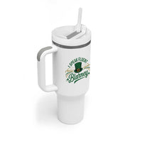 I Speak The Blarney Tumbler With Handle Funny Irish St. Patrick’s Day