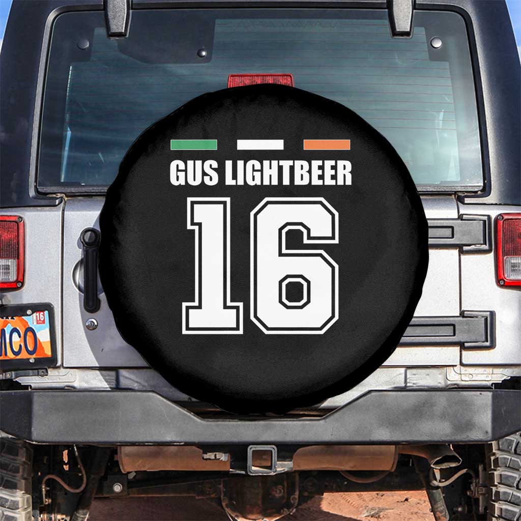 Funny Gus Lightbeer 16 Spare Tire Cover Ireland Irish Name St. Patricks Day Drinking Pub