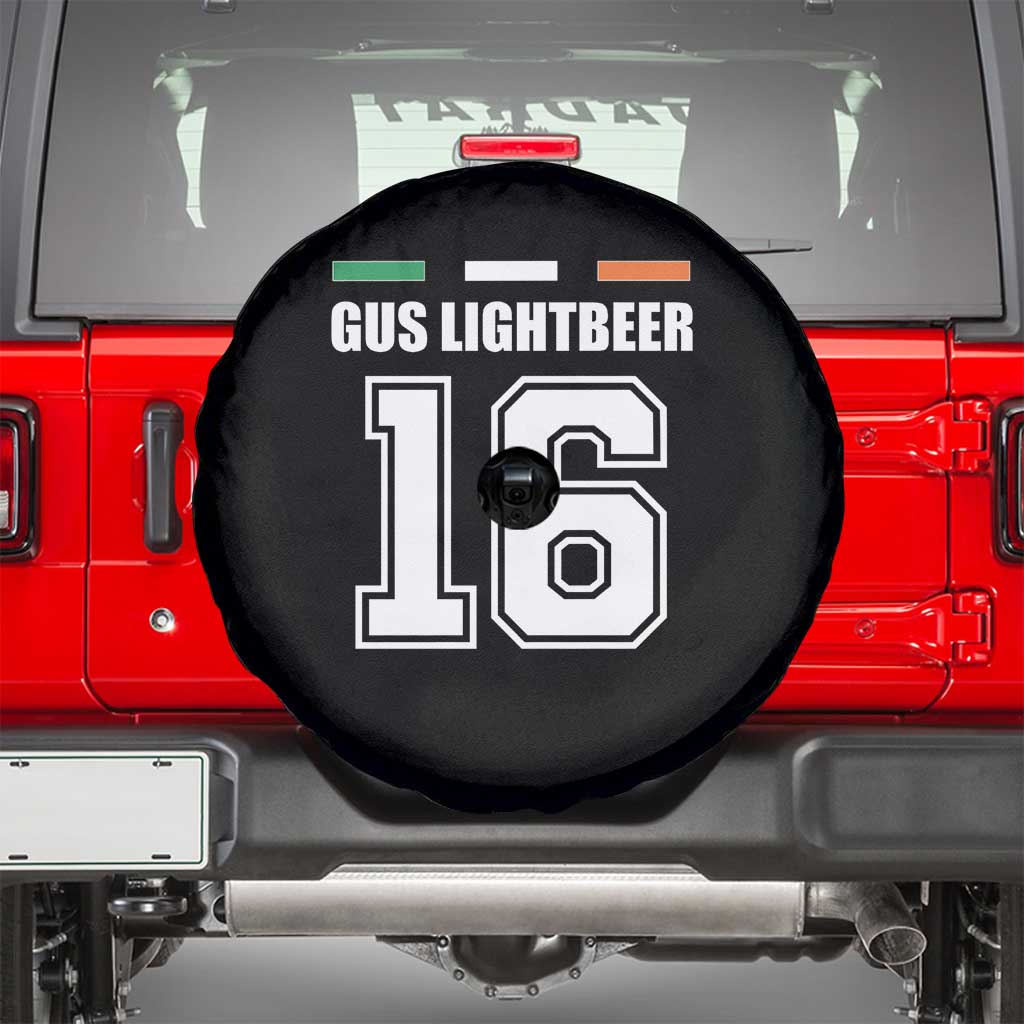 Funny Gus Lightbeer 16 Spare Tire Cover Ireland Irish Name St. Patricks Day Drinking Pub