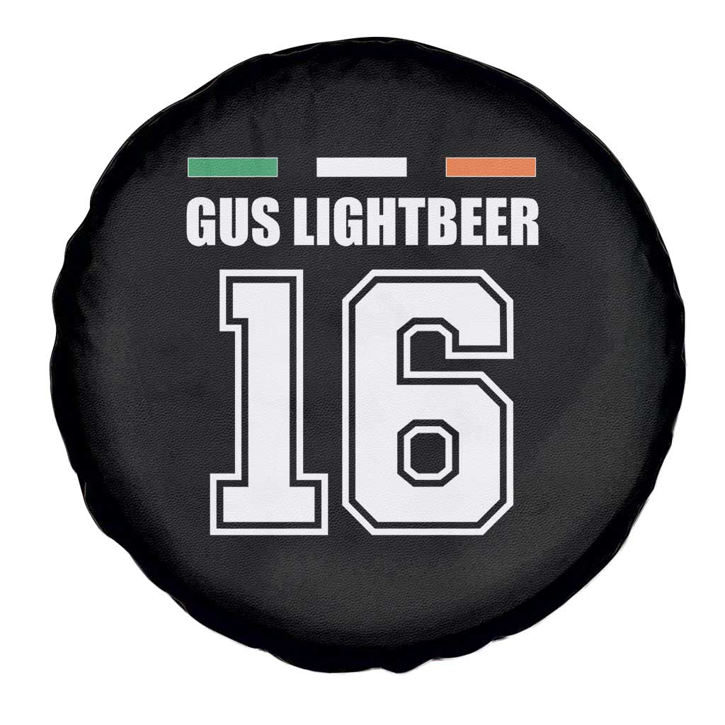 Funny Gus Lightbeer 16 Spare Tire Cover Ireland Irish Name St. Patricks Day Drinking Pub