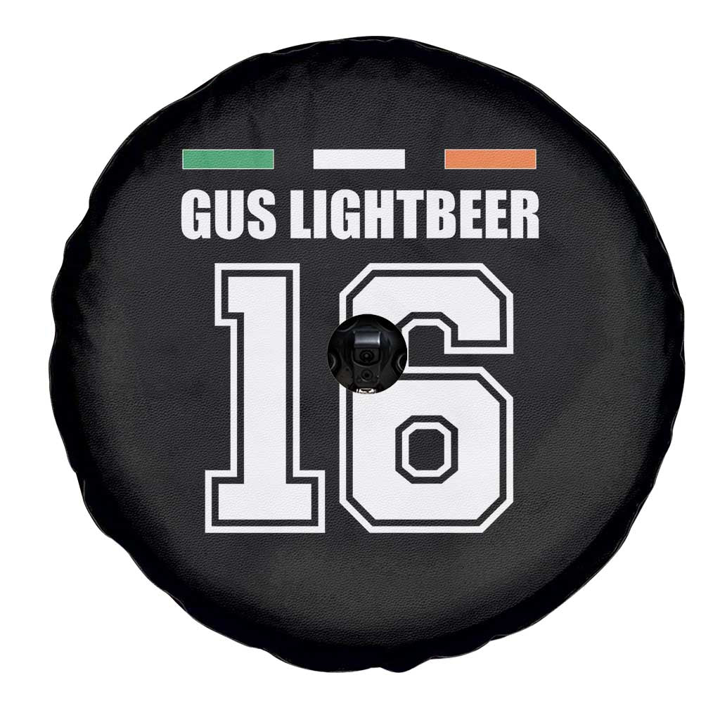 Funny Gus Lightbeer 16 Spare Tire Cover Ireland Irish Name St. Patricks Day Drinking Pub