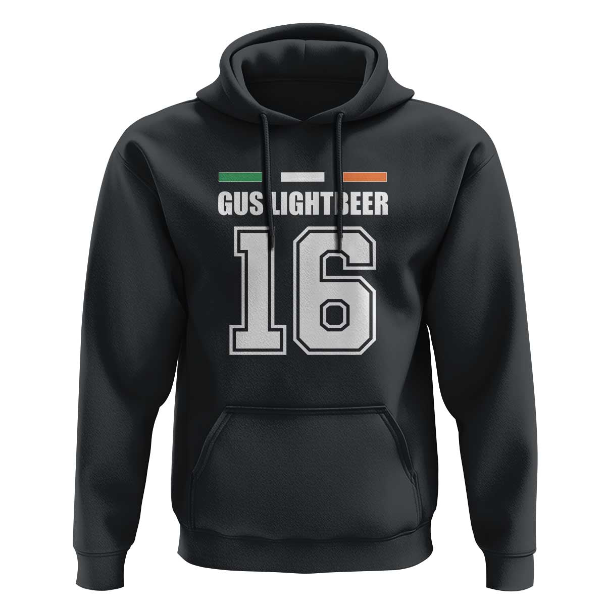 Funny Gus Lightbeer 16 Hoodie Ireland Irish Name St. Patricks Day Drinking Pub