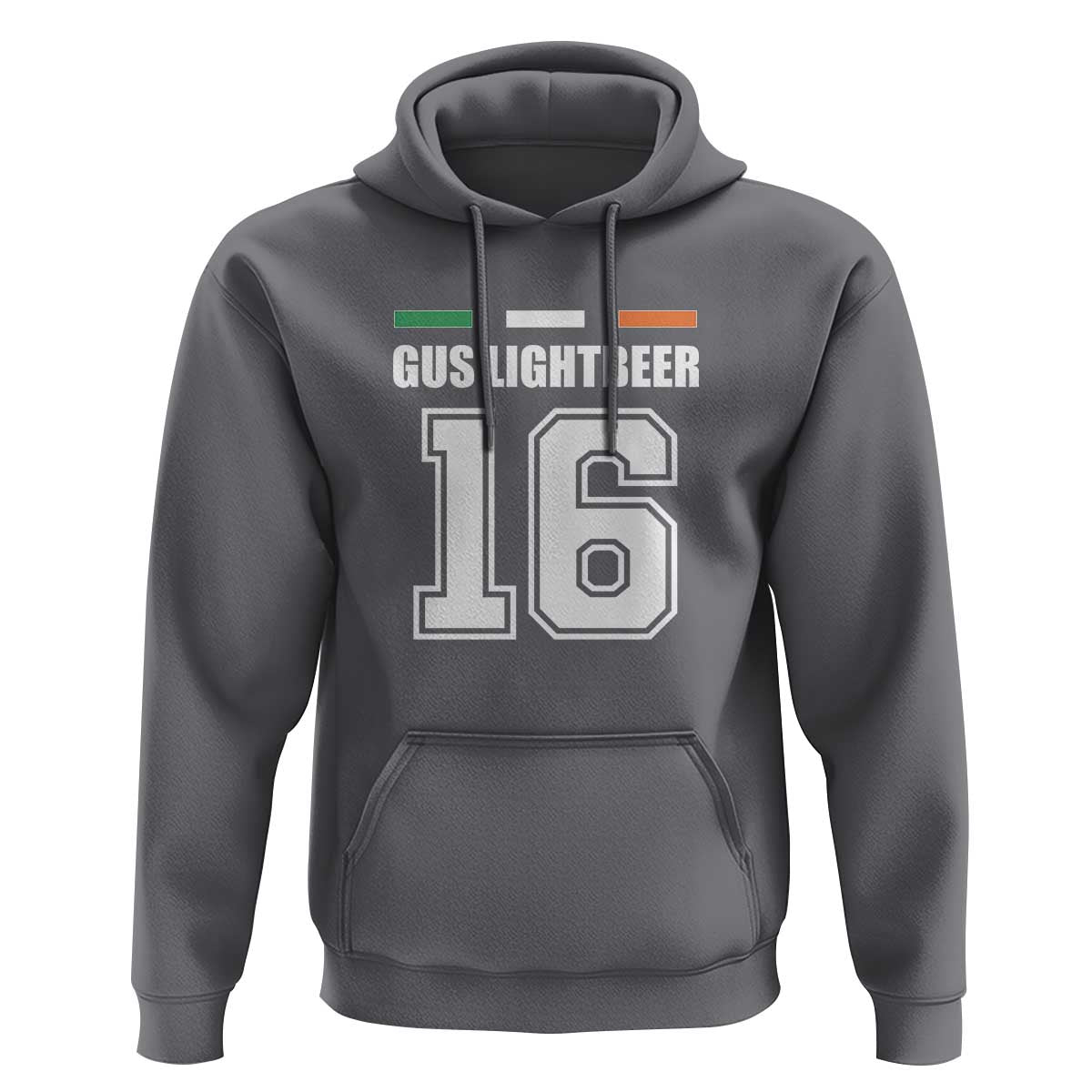 Funny Gus Lightbeer 16 Hoodie Ireland Irish Name St. Patricks Day Drinking Pub