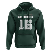 Funny Gus Lightbeer 16 Hoodie Ireland Irish Name St. Patricks Day Drinking Pub