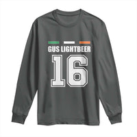 Funny Gus Lightbeer 16 Long Sleeve Shirt Ireland Irish Name St. Patricks Day Drinking Pub
