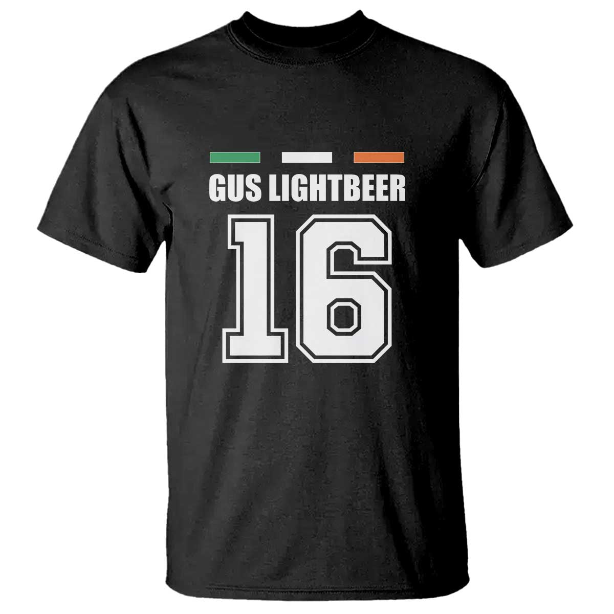 Funny Gus Lightbeer 16 T Shirt Ireland Irish Name St. Patricks Day Drinking Pub