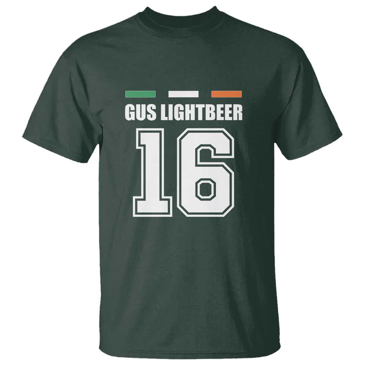 Funny Gus Lightbeer 16 T Shirt Ireland Irish Name St. Patricks Day Drinking Pub