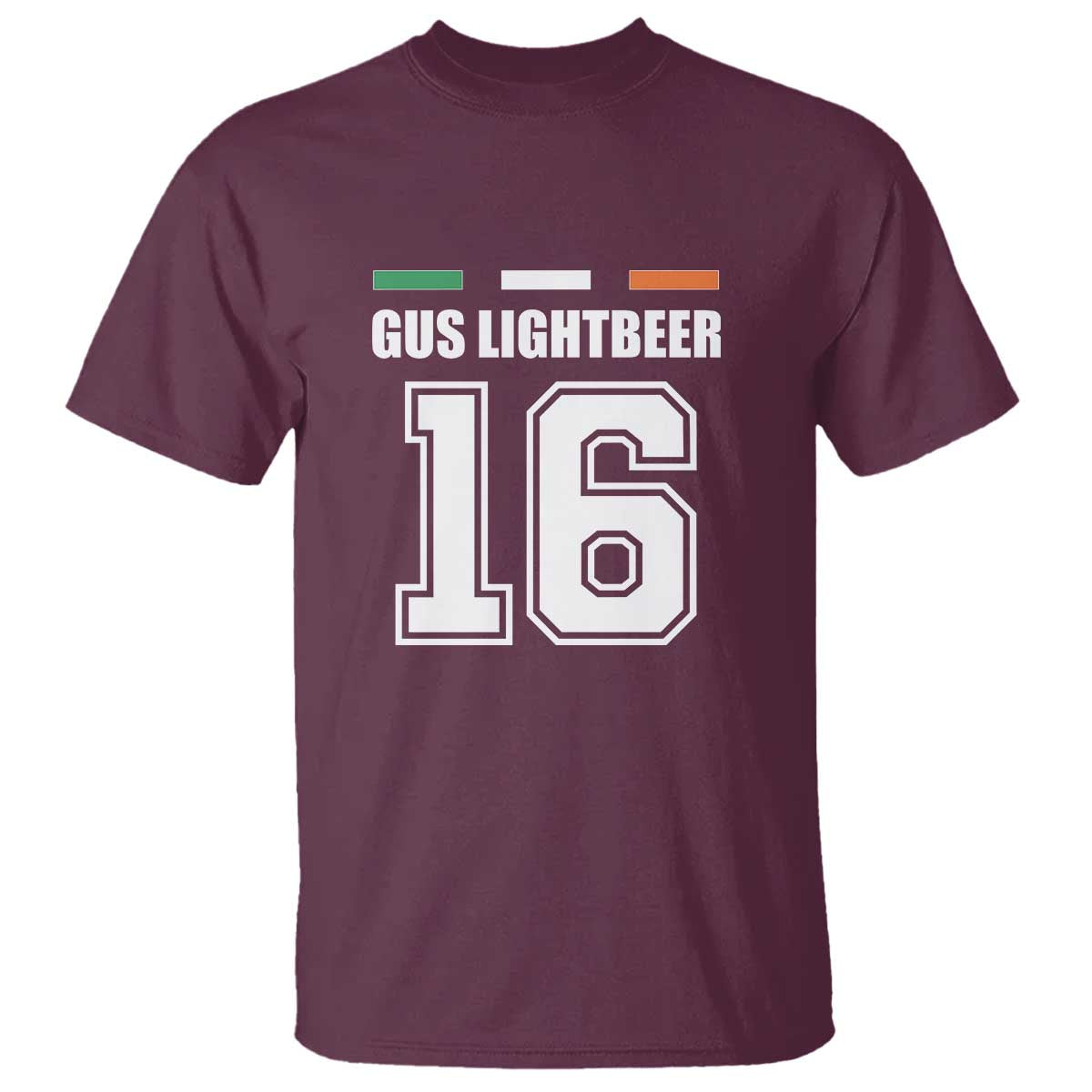 Funny Gus Lightbeer 16 T Shirt Ireland Irish Name St. Patricks Day Drinking Pub