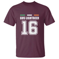 Funny Gus Lightbeer 16 T Shirt Ireland Irish Name St. Patricks Day Drinking Pub
