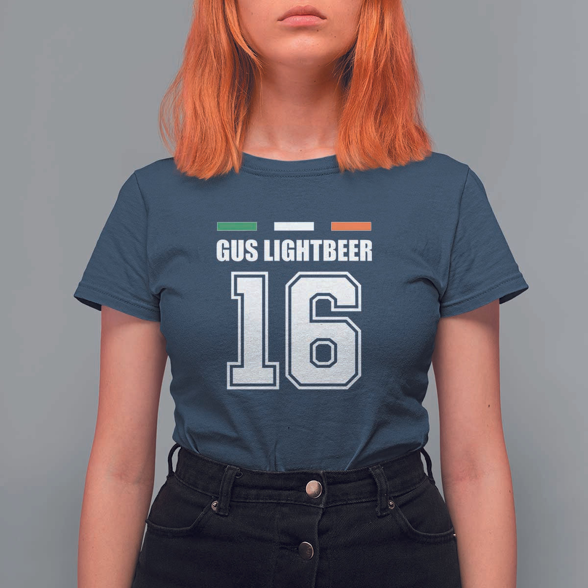 Funny Gus Lightbeer 16 T Shirt For Women Ireland Irish Name St. Patricks Day Drinking Pub