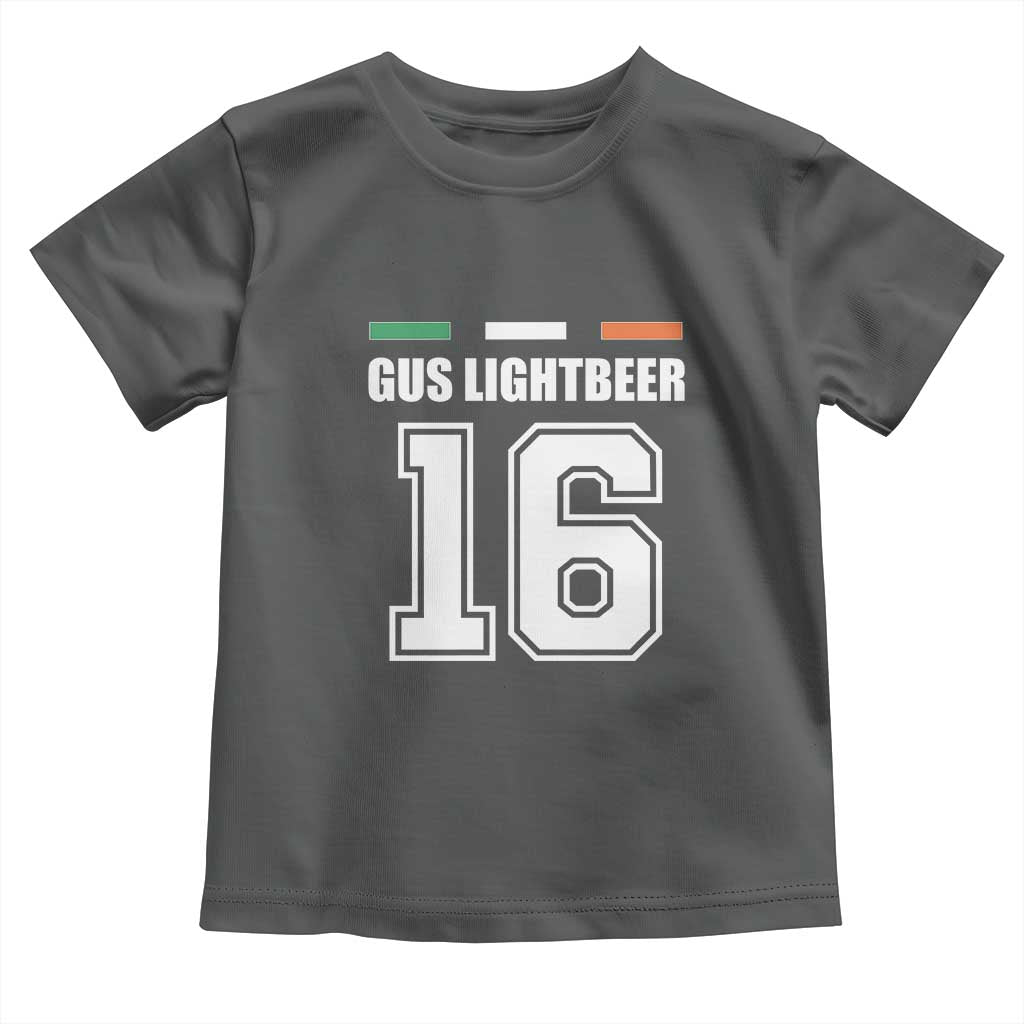 Funny Gus Lightbeer 16 Toddler T Shirt Ireland Irish Name St. Patricks Day Drinking Pub