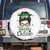 Lucky Sassy Lassie Messy Bun Spare Tire Cover Funny St Patricks Day