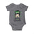 Lucky Sassy Lassie Messy Bun Baby Onesie Funny St Patricks Day