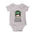Lucky Sassy Lassie Messy Bun Baby Onesie Funny St Patricks Day