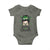Lucky Sassy Lassie Messy Bun Baby Onesie Funny St Patricks Day